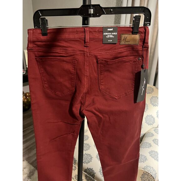 NWT Mavi Adriana Ankle Super Skinny in Spiced Apple Twill size 29 - Picture 9 of 12